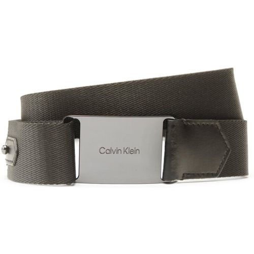 Cintura da uomo - Plaque Webbing 35Mm K50K510355 BAX - Calvin Klein - Modalova