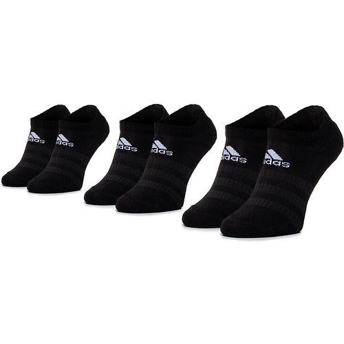 Set di 3 paia di calzini corti unisex - Cush Low 3PP DZ9385 Black/Black/Black - Adidas - Modalova