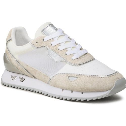 Sneakers - X7X008 XK327 M696 White/Silver - EA7 Emporio Armani - Modalova