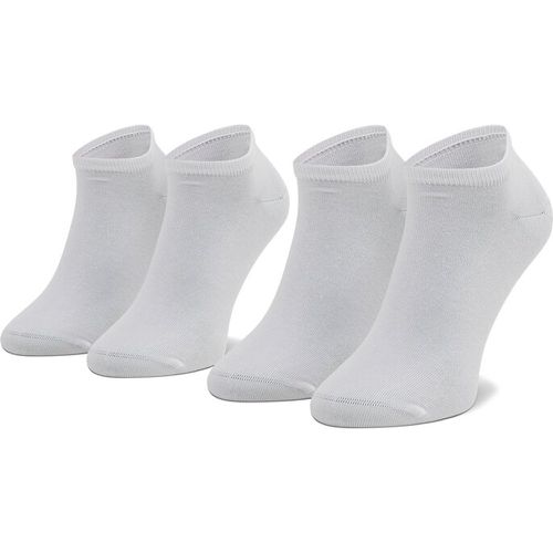 Set di 2 paia di calzini corti da uomo - 342023001 White 300 1 - Tommy Hilfiger - Modalova