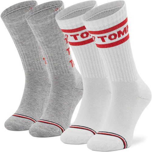 Set di 2 paia di calzini corti da bambini - 701220264 Red Combo 002 - Tommy Hilfiger - Modalova
