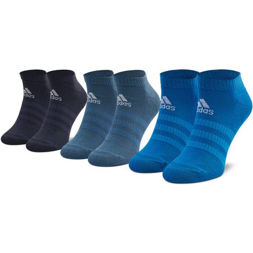 Set di 3 paia di calzini corti da uomo - Cush Low 3Pp HE4985 Navy/Blue - Adidas - Modalova