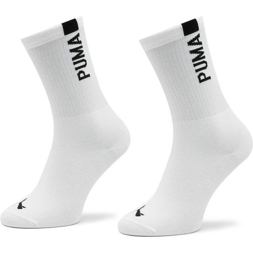 Set di 2 paia di calzini lunghi da donna - Women Slouch Sock 2P 938005 White / Black 01 - Puma - Modalova
