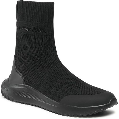 Sneakers - Eva Runner Sock Knit YM0YM00782 Triple Black 0GT - Calvin Klein Jeans - Modalova