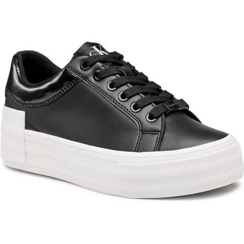 Sneakers - Vulc Flatform Bold Lth-Glossy YW0YW00867 Black BDS - Calvin Klein Jeans - Modalova