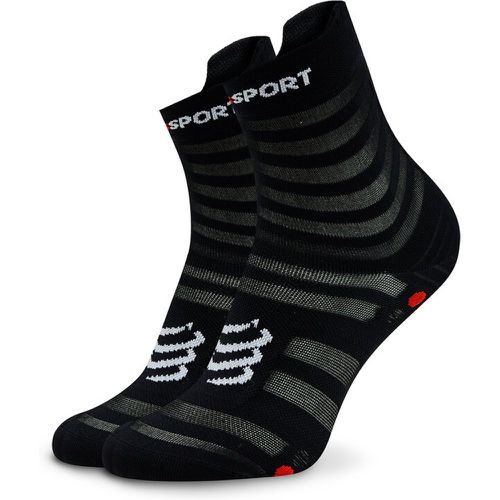 Calzini lunghi unisex - Pro Racing Socks V4.0 Ultralight Run High XU00050B Black/Red - Compressport - Modalova