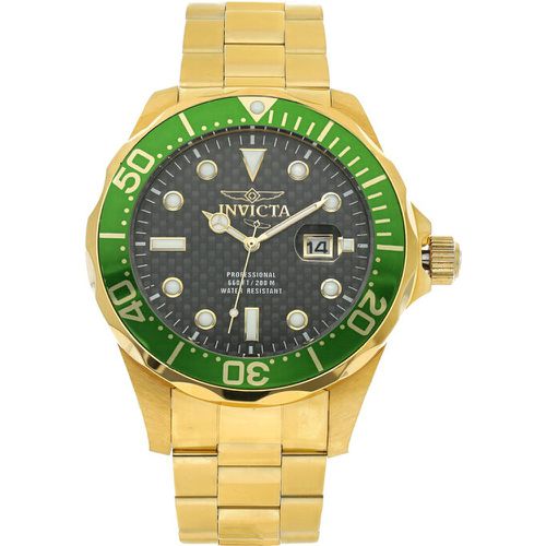 Orologio - Pro Diver 14358 Gold/Green - Invicta Watch - Modalova