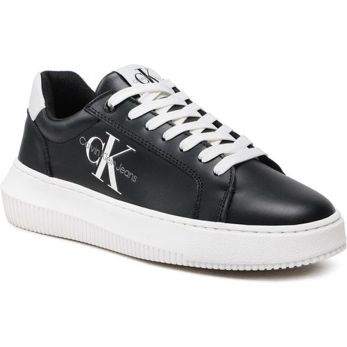 Sneakers - Chunky Cupsole Laceup Mon Lth Wn YW0YW00823 Black BDS - Calvin Klein Jeans - Modalova