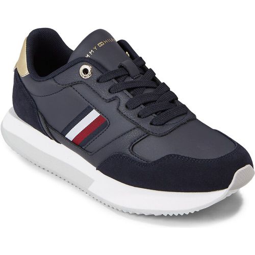 Sneakers - Global Stripes Lifestyle Runner FW0FW07584 Space Blue DW6 - Tommy Hilfiger - Modalova