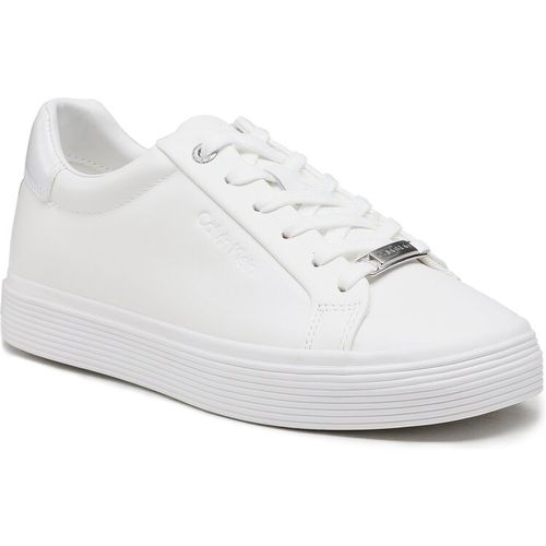 Sneakers - Vulc Lace Up HW0HW01372 Triple White 0K4 - Calvin Klein - Modalova