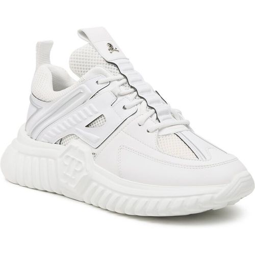 Sneakers - Runner Sneakers Supersonic SACS USC0405 PLE075N White/Nickel 0191 - PHILIPP PLEIN - Modalova