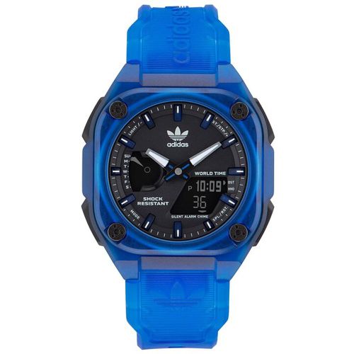 Orologio - City Tech One Watch AOST23058 Blue - adidas Originals - Modalova