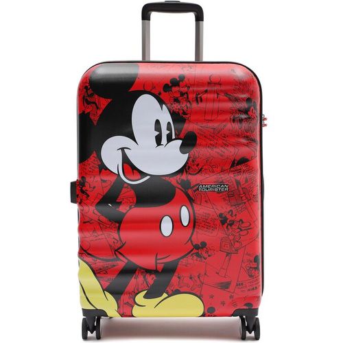 Valigia rigida media - Wavebreaker Disney 85670-6976-1CNU Mickey Comics Red - American Tourister - Modalova
