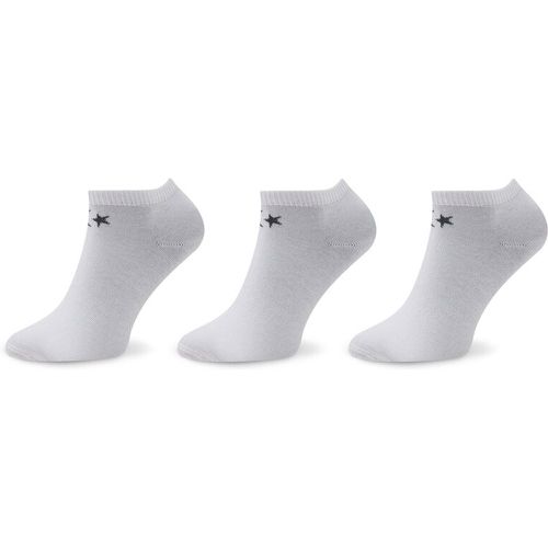 Set di 3 paia di calzini corti da uomo - E747W Bianco - Converse - Modalova