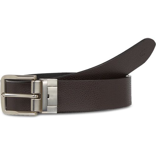 Cintura da uomo - Fl Cl Ro Rev Lthr Belt K50K511139 Black Pebble/Bitter Brown Pebble 0GS - Calvin Klein Jeans - Modalova