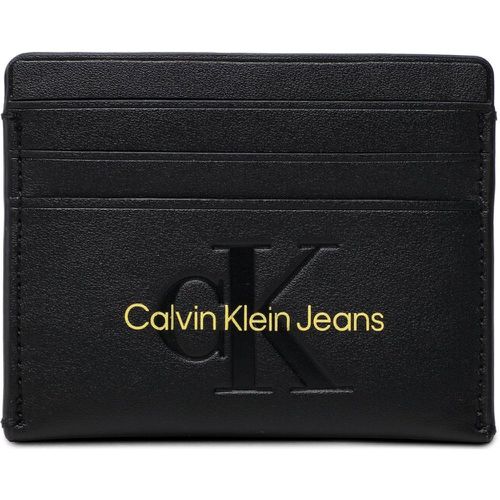 Custodie per carte di credito - Sculpted Cardcase 6Cc Mono K60K608399 0GN - Calvin Klein Jeans - Modalova