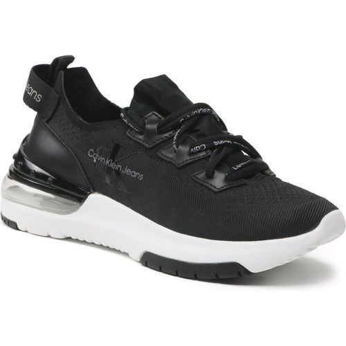 Sneakers - Sporty Run Comfair Fluo Contr Wn YW0YW00938 Black/White - Calvin Klein Jeans - Modalova