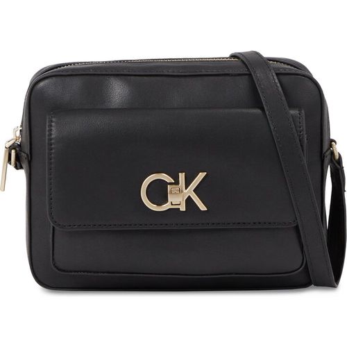 Borsetta - Re-Lock Camera Bag W/Flap K60K611083 Ck Black BAX - Calvin Klein - Modalova