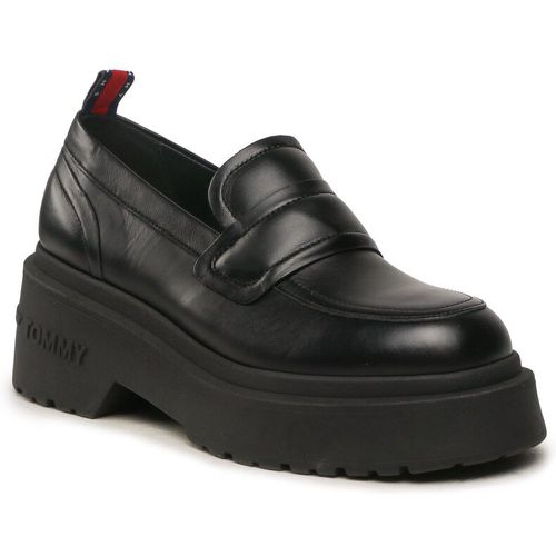 Chunky loafers - Tjw Ava Loafer EN0EN02218 Black BDS - Tommy Jeans - Modalova