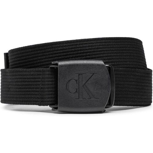 Cintura da uomo - Logo Plaque Webbing Belt K50K510160 BDS - Calvin Klein Jeans - Modalova