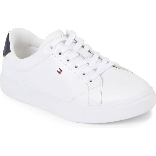 Sneakers - Essential Court Sneaker FW0FW07427 White/Black 0LG - Tommy Hilfiger - Modalova