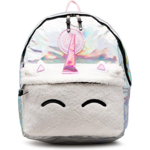 Zaino - Holographic Unicorn Crest Backpack YVLR-644 Pink - Hype - Modalova