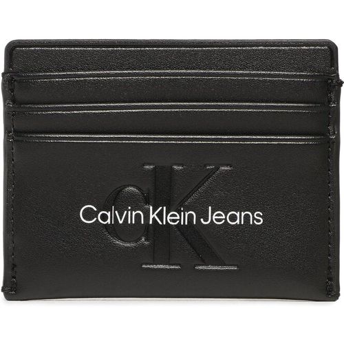 Custodie per carte di credito - Sculpted Cardholder 6 Cc Mono K60K610356 BDS - Calvin Klein Jeans - Modalova