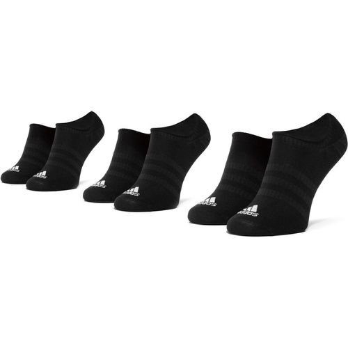 Set di 3 paia di pedulini unisex - Light Nosh 3PP DZ9416 Black/Black/Black - Adidas - Modalova