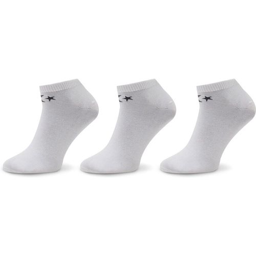 Set di 3 paia di calzini corti da uomo - E747W-3020 Bianco - Converse - Modalova