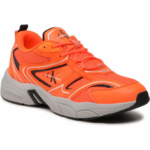 Sneakers - Retro Tennis Su-Mesh YM0YM00589 Shocking Orange/Formal Grey S07 - Calvin Klein Jeans - Modalova