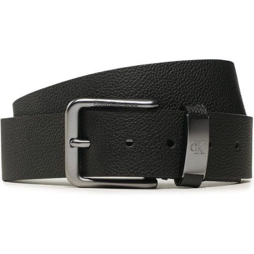 Cintura da uomo - Classic Round Metal Belt 40Mm K50K510782 BDS - Calvin Klein Jeans - Modalova
