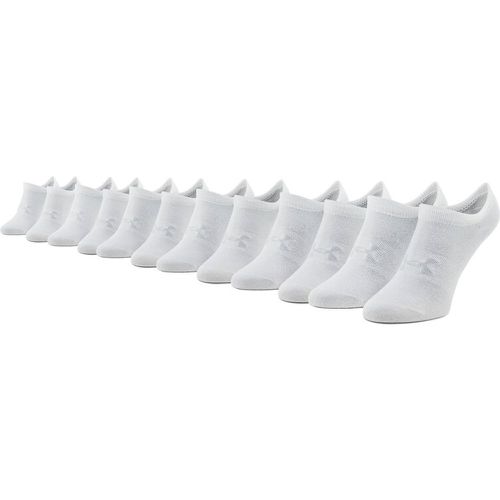 Set di 6 paia di calzini corti unisex - Ua Essential No Show 1370542-100 Bianco - Under Armour - Modalova