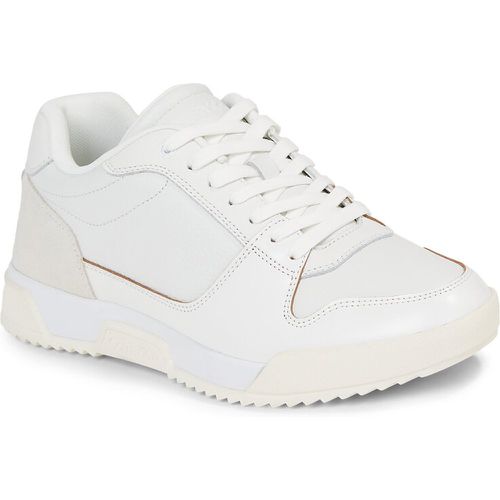 Sneakers - Low Top Lace Up Lth HM0HM01173 White Mix 0K5 - Calvin Klein - Modalova