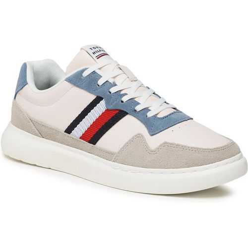 Sneakers - Lightweight Leather Mix Cup FM0FM04427 Weathered White AC0 - Tommy Hilfiger - Modalova