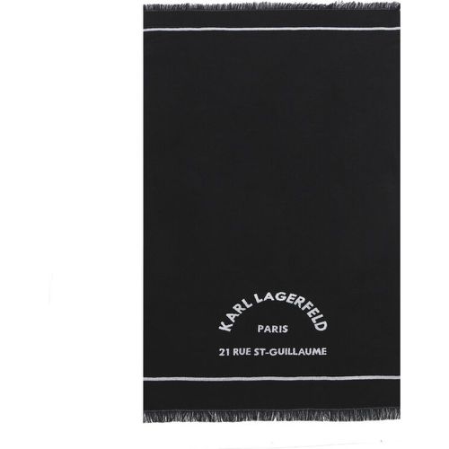 Asciugamano - 230W3957 Black/White - Karl Lagerfeld - Modalova