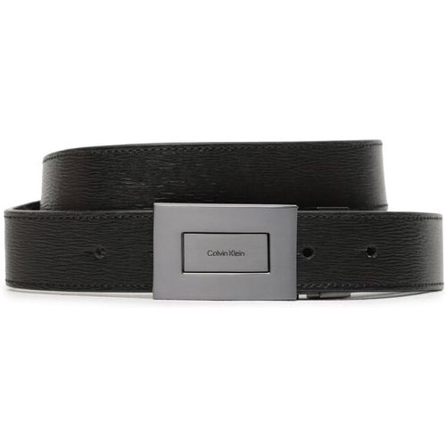 Cintura da uomo - Adj/Rev Formal Plaque Epi 30mm K50K510640 BAX - Calvin Klein - Modalova