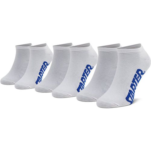 Set di 3 paia di calzini corti unisex - SUS-001 White/Blue 301 - Starter - Modalova