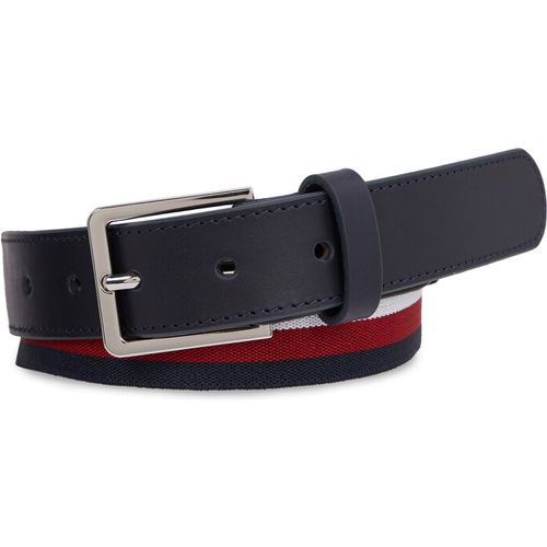 Cintura da bambino - Elasticated Leather Belt AU0AU01742 DW6 - Tommy Hilfiger - Modalova