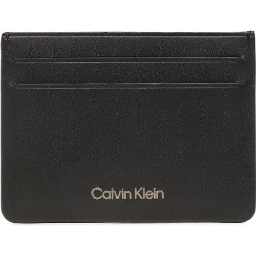 Custodie per carte di credito - Ck Concise Cardholder 6Cc K50K510601 BAX - Calvin Klein - Modalova