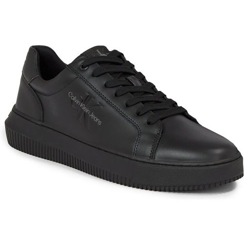 Sneakers - Chunky Cupsole Mono Lth YM0YM00681 Triple Black 0GT - Calvin Klein Jeans - Modalova
