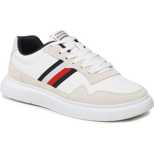 Sneakers - Lightweight Leather Mix Cup FM0FM04427 White YBS - Tommy Hilfiger - Modalova