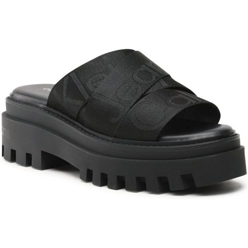 Ciabatte - Toothy Combat Sandal Webbing YW0YW00949 Black BDS - Calvin Klein Jeans - Modalova