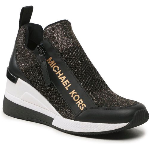 Sneakers - Willis Wedge Trainer 43F3WIFS1M Black/Bronze - MICHAEL Michael Kors - Modalova