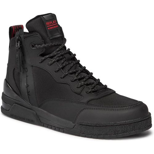 Sneakers - GMZ1R .000.C0013T Black Red 178 - Replay - Modalova