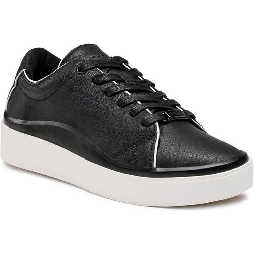Sneakers - Cupsole Wave Lace Up HW0HW01349 Black/Bright White 0GN - Calvin Klein - Modalova