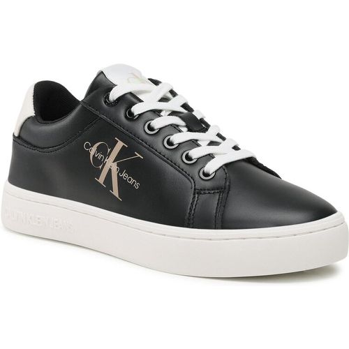 Sneakers - Classic Cupsole Fluo Contrast Wn YW0YW00912 Black/Ancient White - Calvin Klein Jeans - Modalova