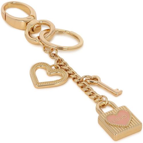 Portachiavi - Love Key Ring AF3292 A0001 Brass Gold B1805 - Liu Jo - Modalova