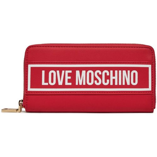 Portafoglio grande da donna - JC5719PP0HKG150A Rosso/Bianco - Love Moschino - Modalova