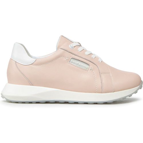 Sneakers 10102-01-N03/N01-03-00 Pudrowy Róż/ Biały - Solo Femme - Modalova