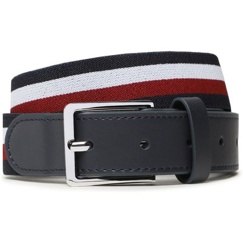 Cintura da bambino Elasticated Leather Belt AU0AU01742 - Tommy Hilfiger - Modalova